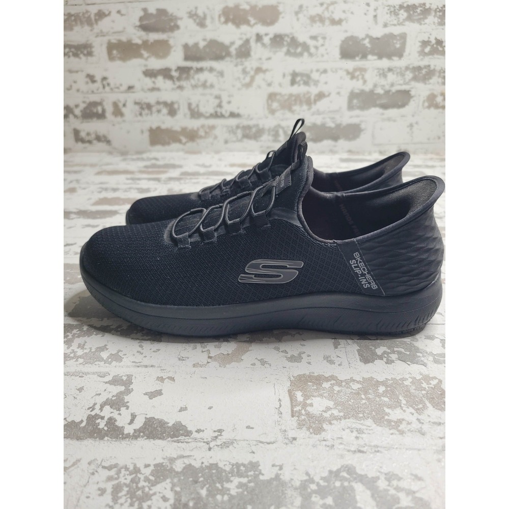 Skechers Hands Free Slip-ins® Work: Summits SR - Enslee Black Men's 10.5W - Picture 6 of 9